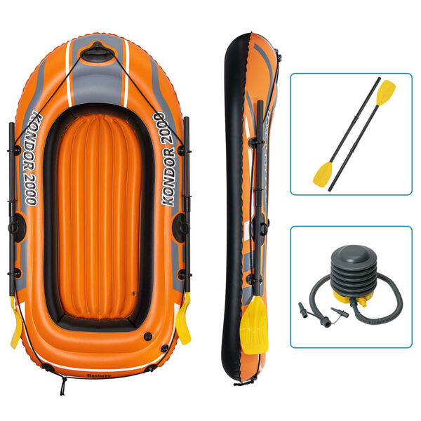 Bestway Schlauchboot Set Kondor 2000 Set 188x98 cm 61062