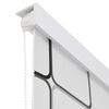 vidaXL Duschrollo 160x240 cm Quadratmuster