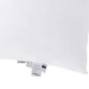 vidaXL Kopfkissen mit Kissen Wei&szlig; 61 x 41 x 20 cm Polyester