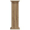 vidaXL Pflanzenst&auml;nder Artisan-Eiche 33x33x100 cm Holzwerkstoff