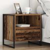 vidaXL Nachttisch Altholz 50 x 39,5 x 50 cm Holzwerkstoff
