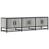 vidaXL TV-Schrank Grau Sonoma 150x35x41 cm Holzwerkstoff und Metall