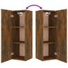 vidaXL 8-tlg. TV-Schrank-Set R&auml;uchereiche Holzwerkstoff