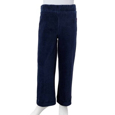 Kinderhose Cord Marineblau 92