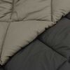 vidaXL Sommerdecke Hellgrau und Anthrazit 220 x 240 cm Mikrofaser