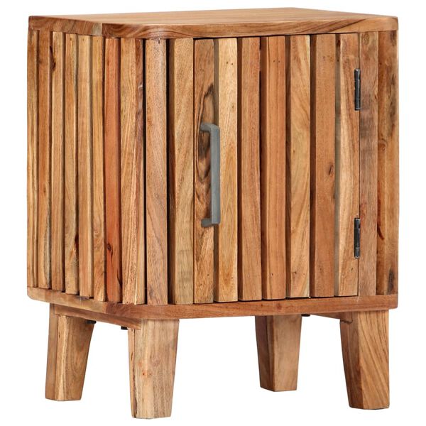 vidaXL Nachttisch 40 x 30 x 50 cm Akazie Massivholz