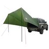 vidaXL Fahrzeugmarkise Gr&uuml;n 500 x 515 x 215 cm Polyester und Stahl