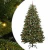 vidaXL K&uuml;nstlicher Weihnachtsbaum 240 cm 300 LEDs Warmes Wei&szlig; Gr&uuml;n