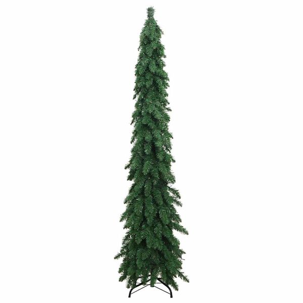 vidaXL K&uuml;nstlicher Weihnachtsbaum mit Beleuchtung 100 LEDs 180 cm