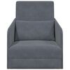 vidaXL Schlafsofa Dunkelgrau 65 x 80 x 83 cm Samt