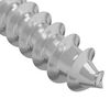 vidaXL Holzschrauben 2 pcs Silber M6 x 70 mm Stahl