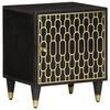 vidaXL Nachttische 2 Stk. 40x33x46 cm Massivholz Mango