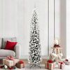 vidaXL K&uuml;nstlicher Weihnachtsbaum mit 300 LEDs mit St&auml;nder Gr&uuml;n 210 cm