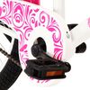 vidaXL Kinderfahrrad 18 Zoll Rosa und Wei&szlig;
