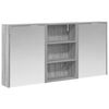 vidaXL Badezimmerschrank-Set 3 stk. 126 x 16 x 62,5 cm Holzwerkstoff