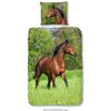 Good Morning Kinder-Bettw&auml;sche-Set Runing Horse 140&times;200/220 cm