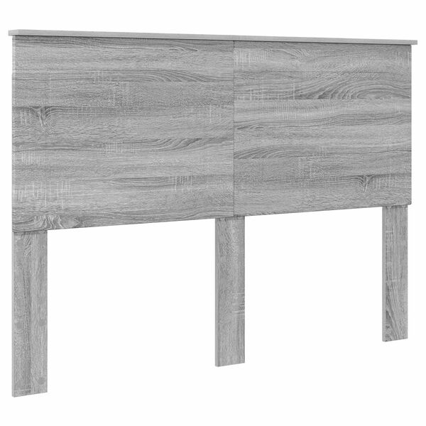 vidaXL Kopfteil Graues Sonoma 150 cm Holzwerkstoff