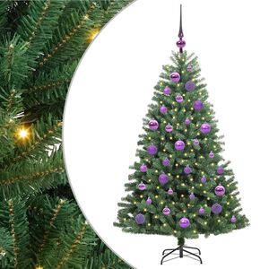 vidaXL K&uuml;nstlicher klappbarer Weihnachtsbaum Gr&uuml;n 120 cm
