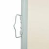 vidaXL Ausziehbare Seitenmarkise 170&times;300 cm Creme