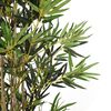 vidaXL Bambusbaum K&uuml;nstlich 1380 Bl&auml;tter 200 cm Gr&uuml;n