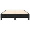 vidaXL Bettgestell ohne Matratze Schwarz 120x190 cm Samt