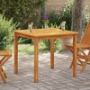 vidaXL Gartentisch 85x85x74 cm Massivholz Akazie