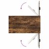 vidaXL Couchtisch Ger&auml;ucherte Eiche 90 x 49 x 46 cm Holzwerkstoff