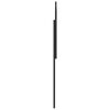 vidaXL Kopfteil mit Kopfteil Schwarz Eichen-Optik 75 cm Holzwerkstoff
