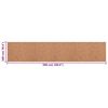 vidaXL Korkrolle 100x500 cm 2 mm
