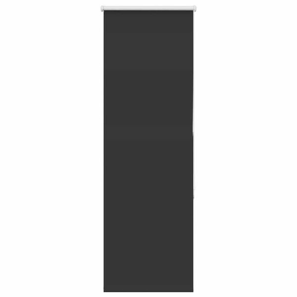 vidaXL Verdunkelungsrollo Schwarz 60x130 cm Stoffbreite 55,7 cm