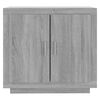 vidaXL Sideboard Grau Sonoma 80x40x75 cm Holzwerkstoff