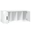 vidaXL TV-Schrank Hochglanz-Wei&szlig; 100x35x40 cm Holzwerkstoff