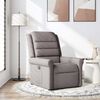 vidaXL Relaxsessel Taupe Stoff