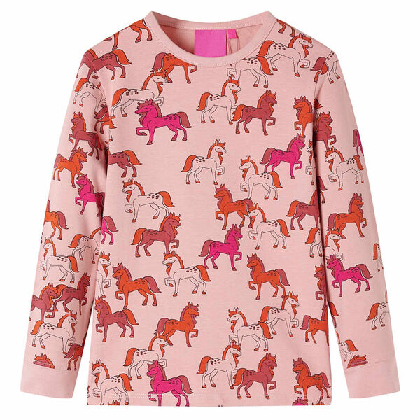 Kinderpyjama mit Langen &Auml;rmeln Hellrosa 92