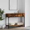 vidaXL Konsolentisch R&auml;uchereiche 100x34,5x75 cm Holzwerkstoff