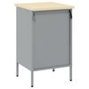 vidaXL Werkbank mit Schubladen Schwarz und Grau 50 x 55 x 85 cm