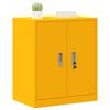 vidaXL Aufbewahrungsschrank Senfgelb 60 x 40 x 70 cm Stahl