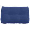 vidaXL R&uuml;cken Kissen Polizeiblau 80 x 24 x 50 cm Samt