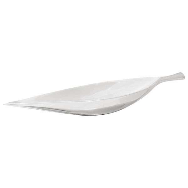 vidaXL Obstkorb Silber 60 x 15 x 8 cm Aluminium