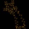 vidaXL Weihnachtsbeleuchtung Sternschnuppen-Silhouette 115 LEDs