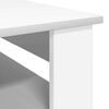 vidaXL Couchtisch mit Speicher Wei&szlig; 64 x 54 x 44 cm Holzwerkstoff