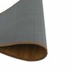 vidaXL Teppich Rund Braun 80 cm Bambus