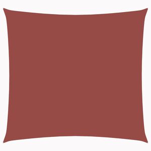 vidaXL Sonnensegel Oxford-Gewebe Quadratisch 3,6x3,6 m Terracotta