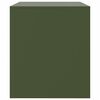 vidaXL TV-Schrank Olivgr&uuml;n 67x39x44 cm Stahl