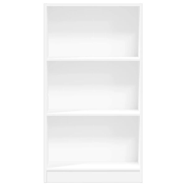 vidaXL B&uuml;cherregal Wei&szlig; 60x24x109 cm Holzwerkstoff