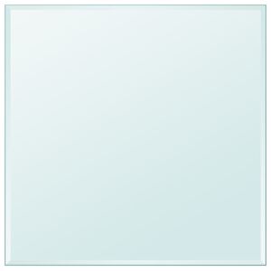 vidaXL Tischplatte aus geh&auml;rtetem Glas quadratisch 700x700 mm