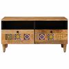 vidaXL Couchtisch Natur 80 x 54 x 40 cm Massivholz Mango