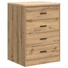 vidaXL Garagenschr&auml;nke 6 Stk. Artisan-Eiche Holzwerkstoff