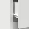 vidaXL Sideboard mit Schublade Wei&szlig; 71x35x84 cm Holzwerkstoff
