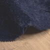 vidaXL Teppich Shaggy Hochflor NAVARRA Marineblau 240x240 cm Polyester